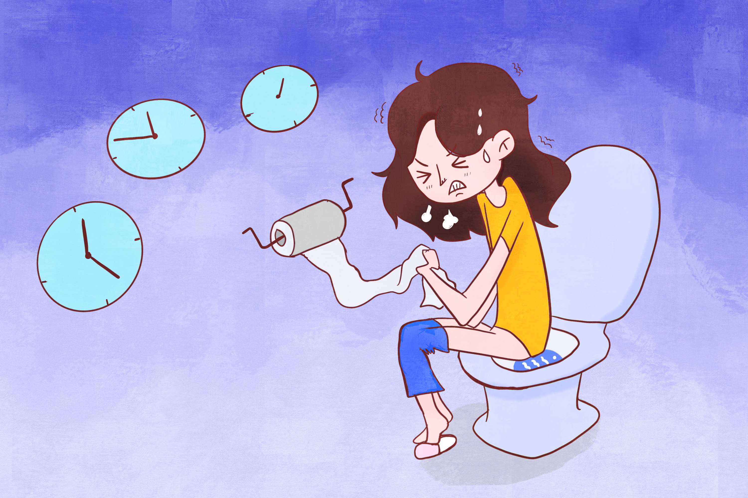 女性便血怎么回事